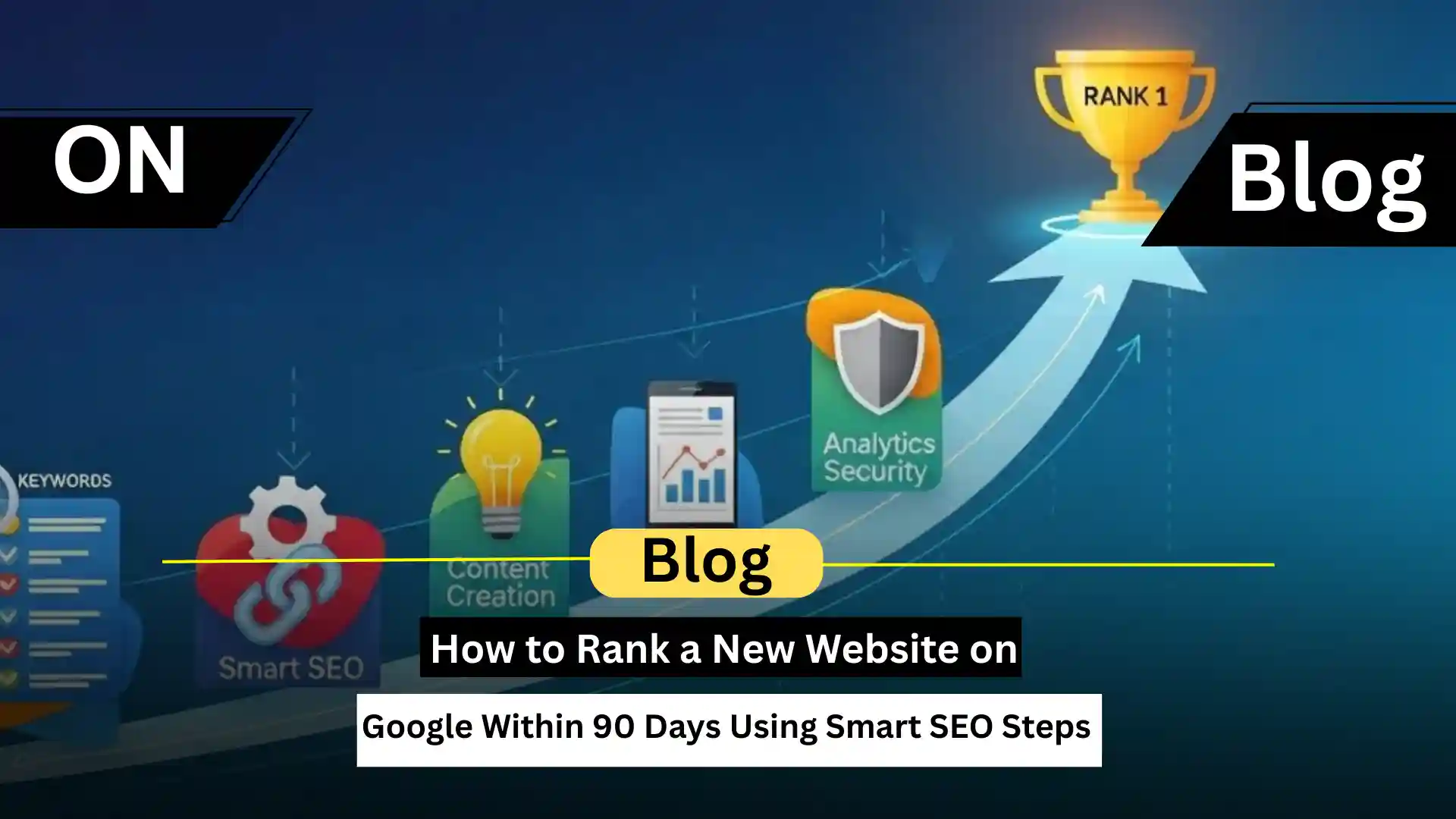How to Rank a New Website on Google Within 90 Days Using Smart SEO Steps