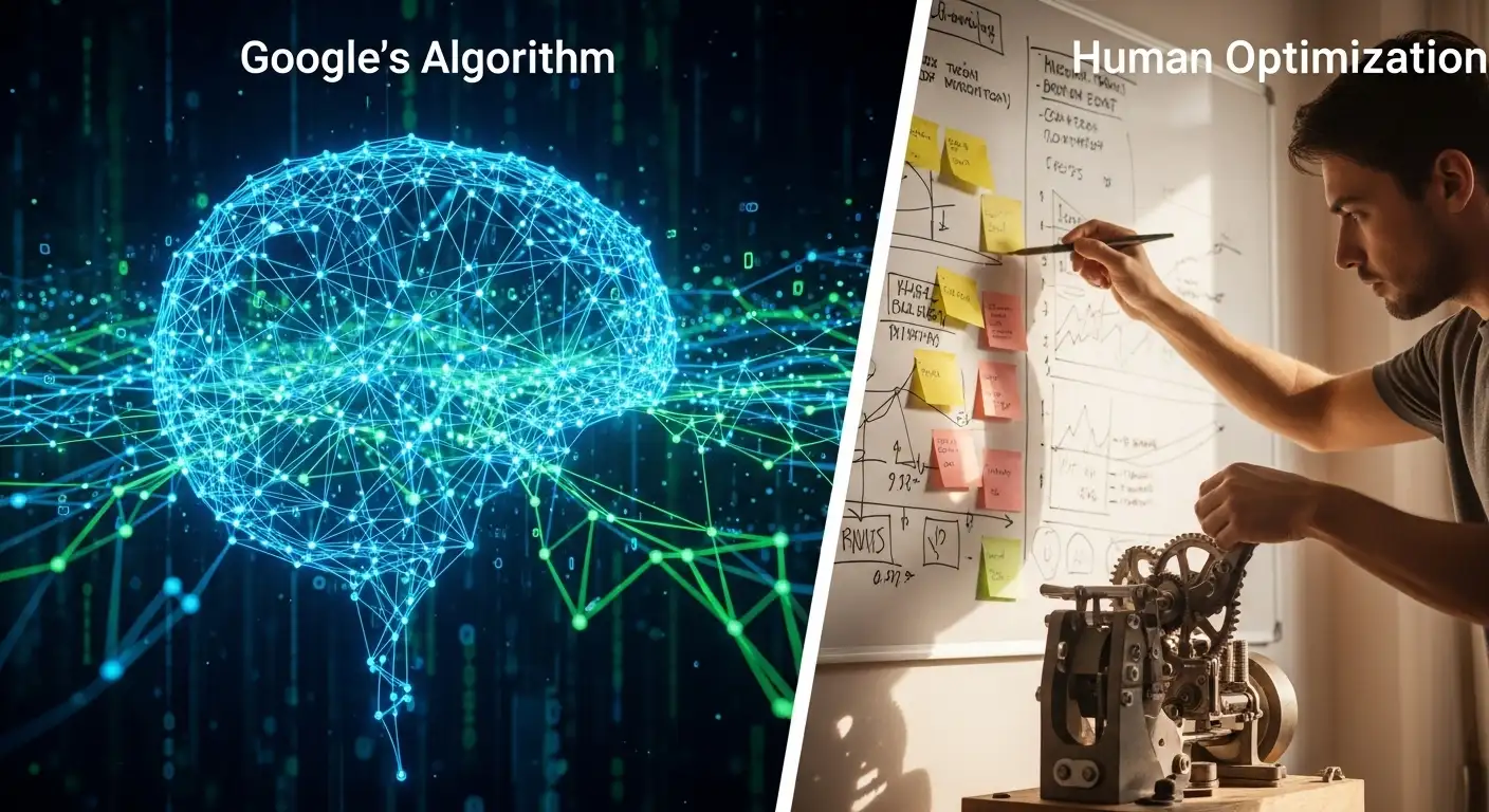 Google's Algorithm vs Human Optimization